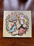 Set of 4 Pins - warriors