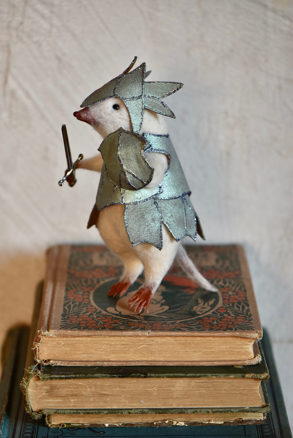 Warrior Little Mole - OOAK by Joanne Hawthorn