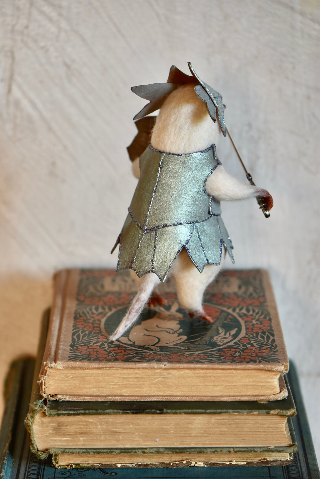 Warrior Little Mole - OOAK by Joanne Hawthorn