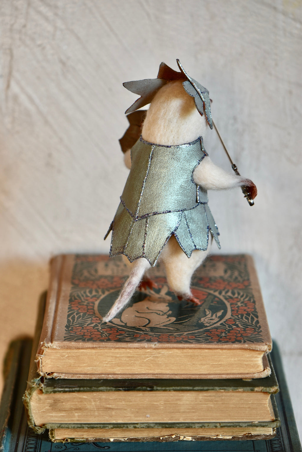 Warrior Little Mole - OOAK by Joanne Hawthorn