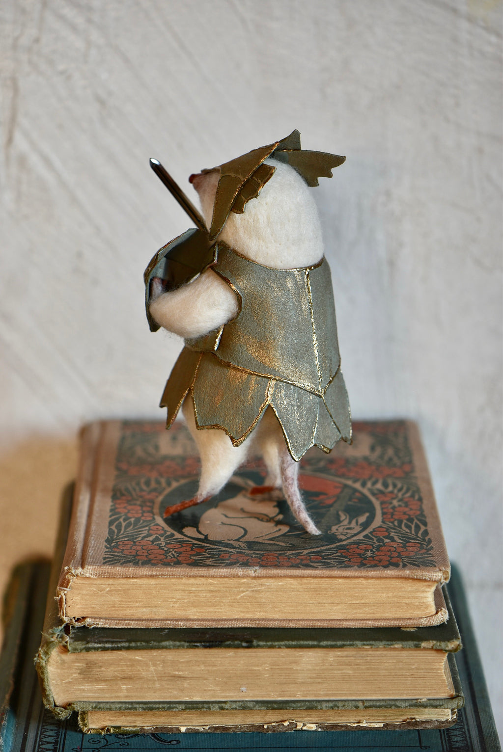 Warrior Little Mole - OOAK by Joanne Hawthorn