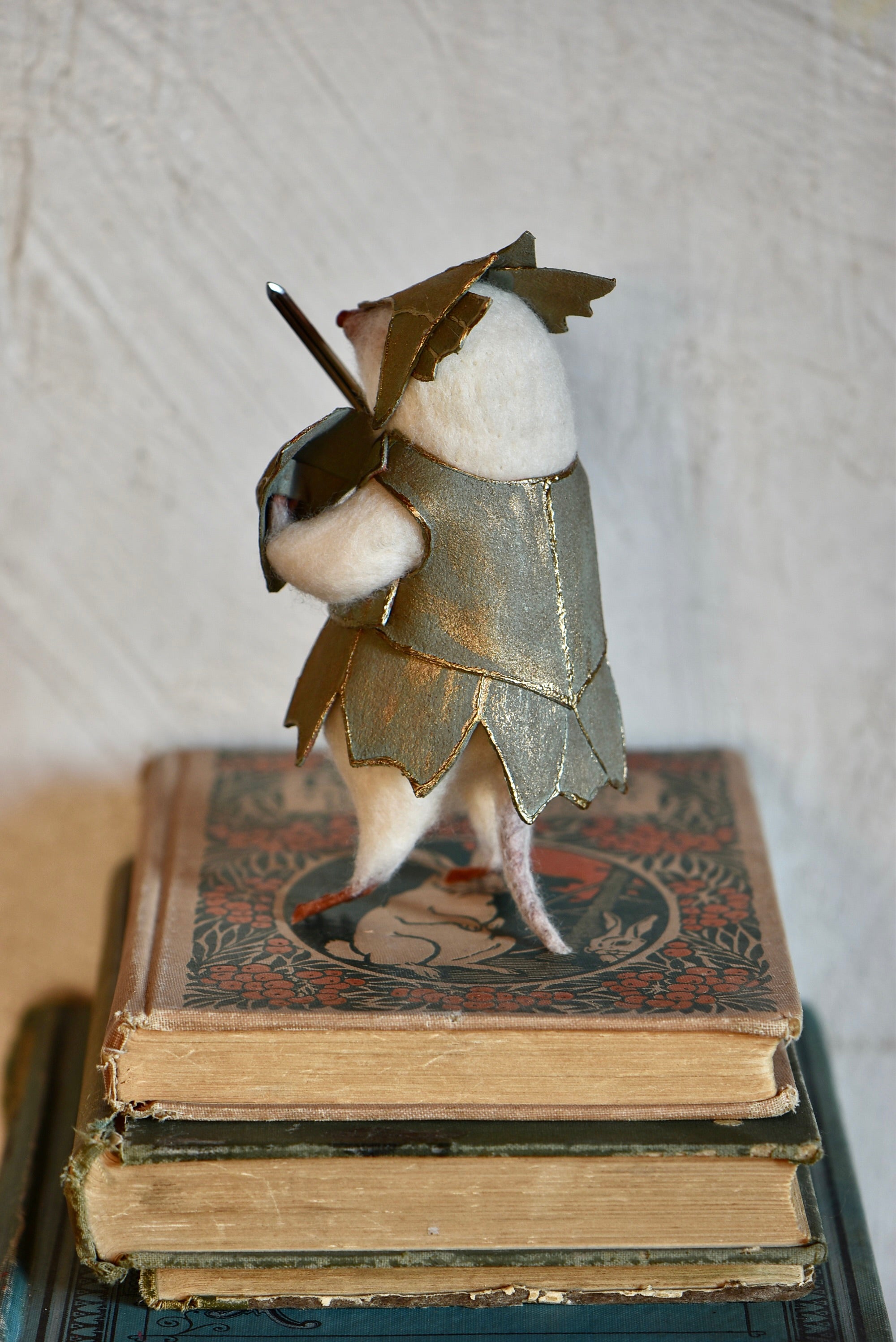 Warrior Little Mole - OOAK by Joanne Hawthorn