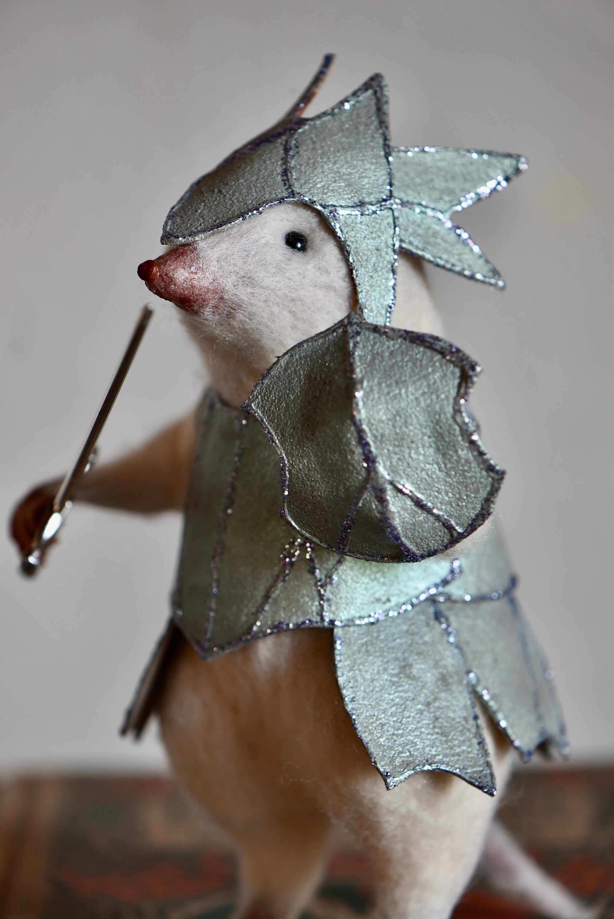 Warrior Little Mole - OOAK by Joanne Hawthorn