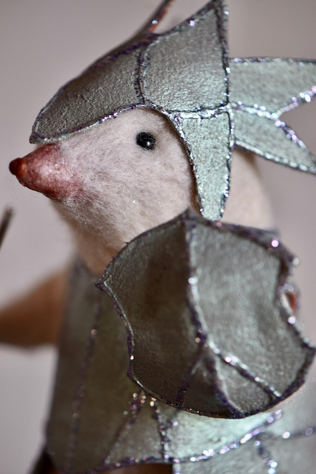 Warrior Little Mole - OOAK by Joanne Hawthorn