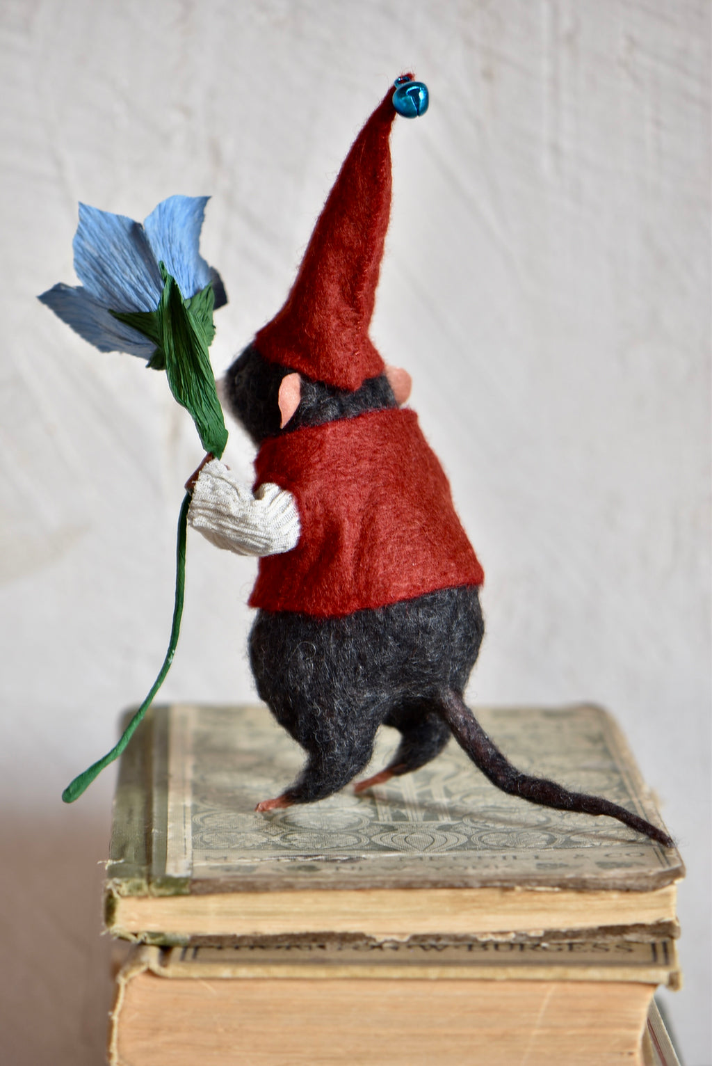 Gnome Shrew with Flower