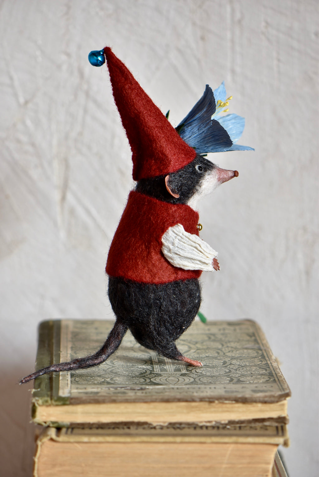 Gnome Shrew with Flower
