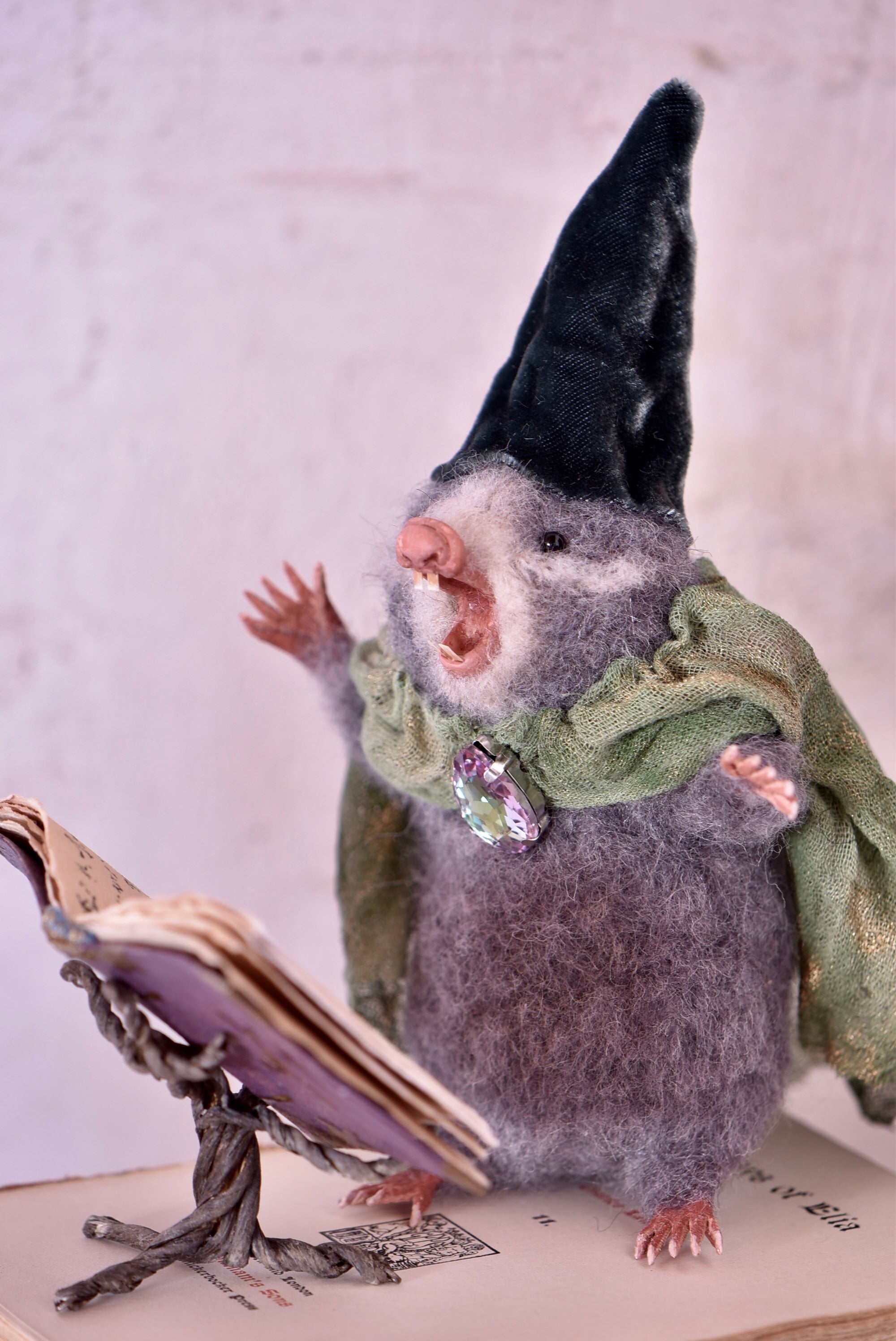 Sorcerer Lesser Mole - OOAK by Joanne Hawthorn