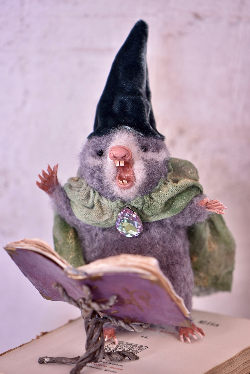 Sorcerer Lesser Mole - OOAK by Joanne Hawthorn