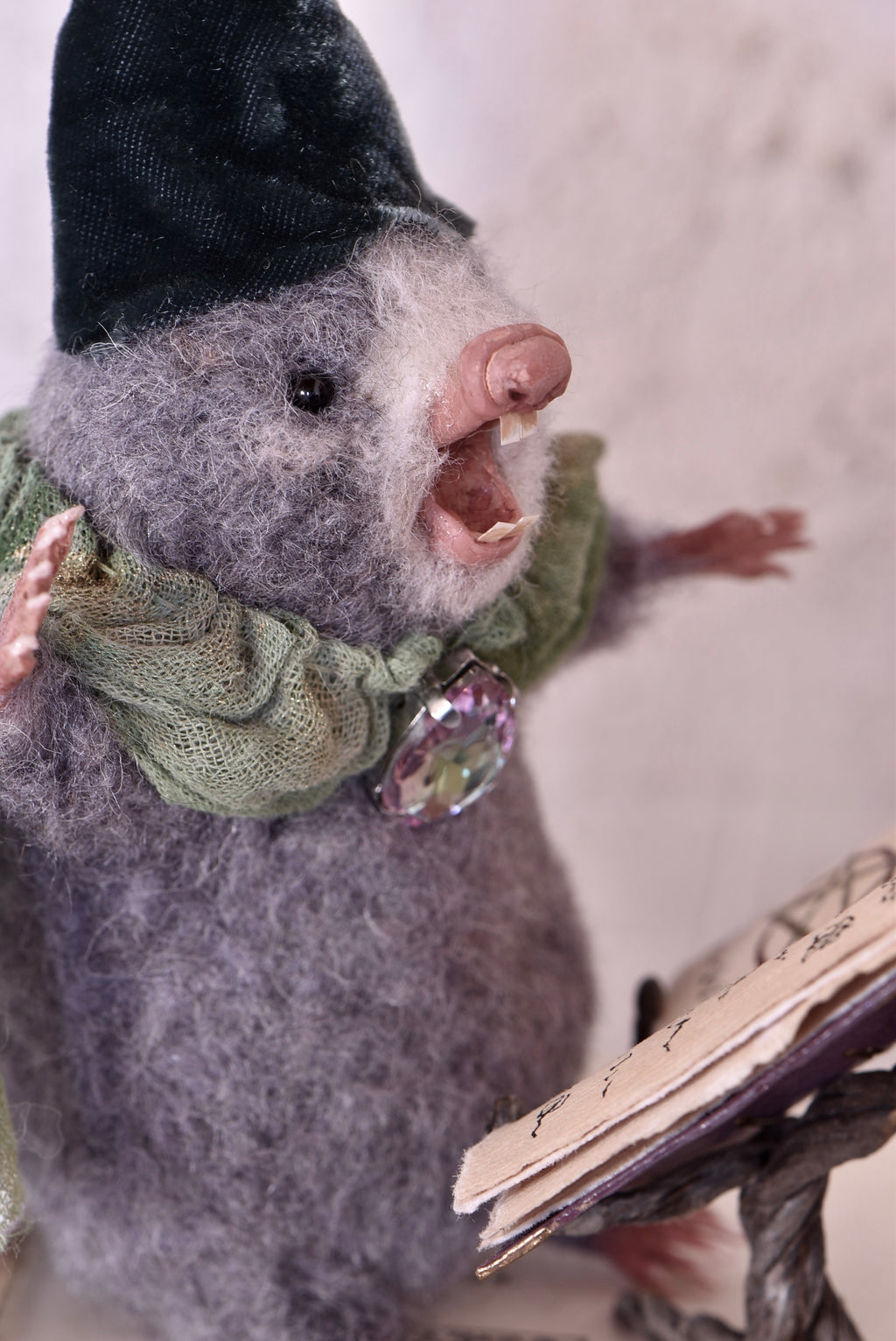 Sorcerer Lesser Mole - OOAK by Joanne Hawthorn