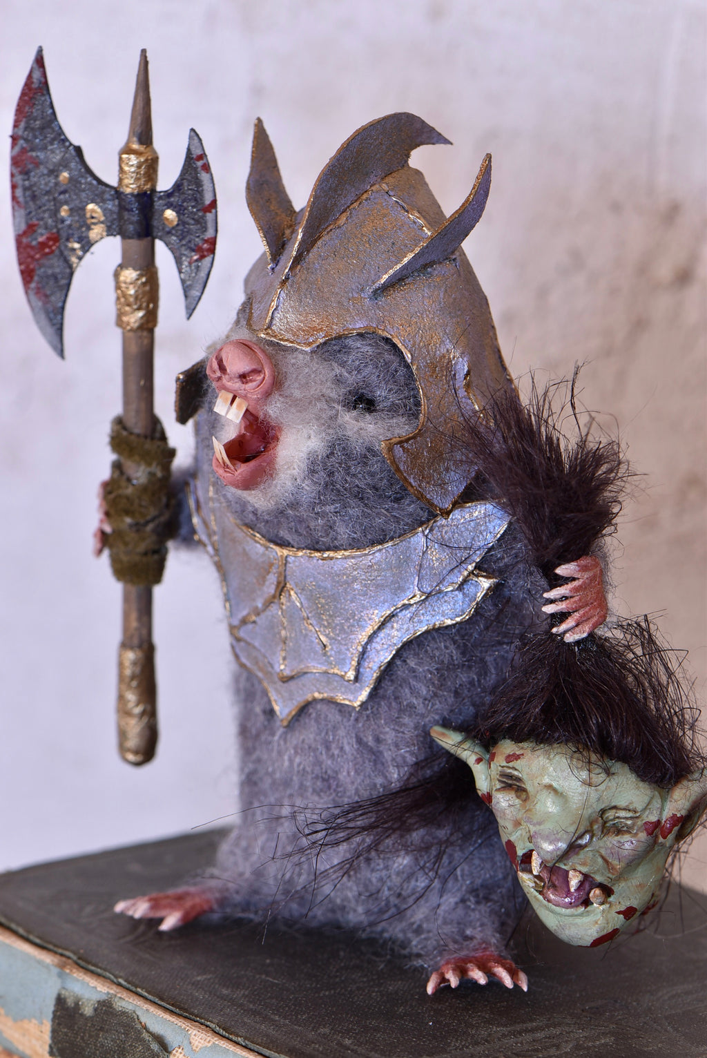 Slaughterer Mole - OOAK by Joanne Hawthorn