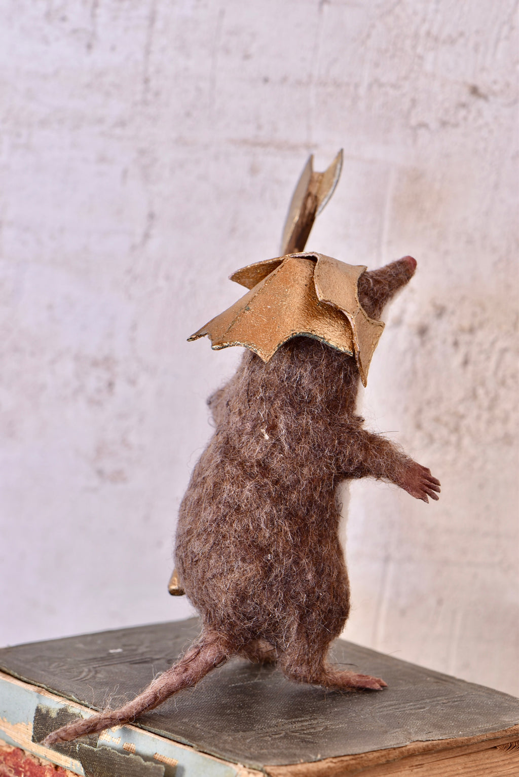 Warrior Little Mole I - OOAK by Joanne Hawthorn