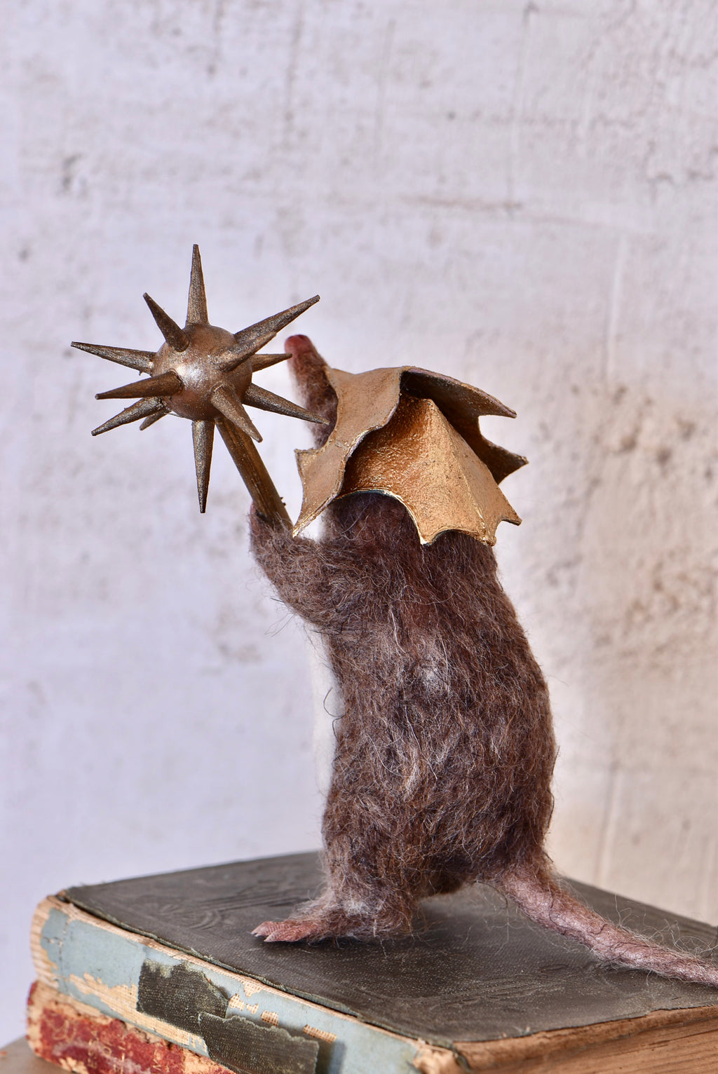 Warrior Little Mole II - OOAK by Joanne Hawthorn