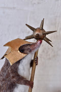 Warrior Little Mole II - OOAK by Joanne Hawthorn