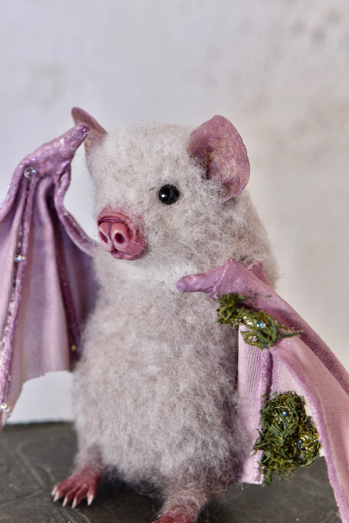 Moss Bat Spirit - OOAK by Joanne Hawthorn