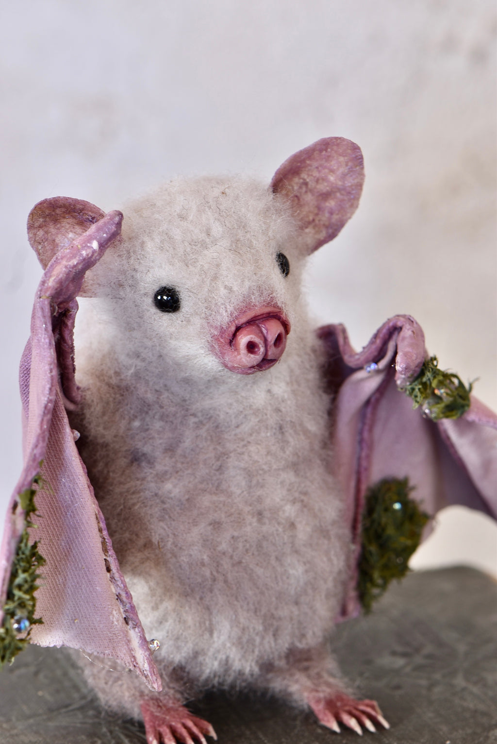 Moss Bat Spirit - OOAK by Joanne Hawthorn
