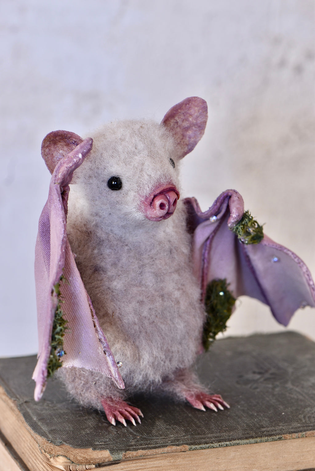 Moss Bat Spirit - OOAK by Joanne Hawthorn