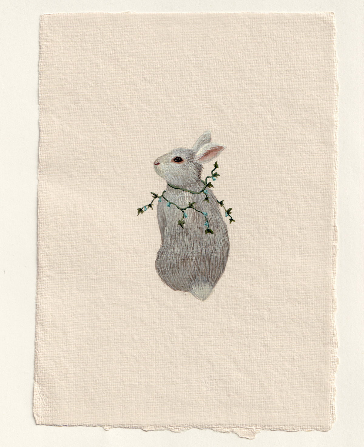 Rabbit - Original Gouache Study