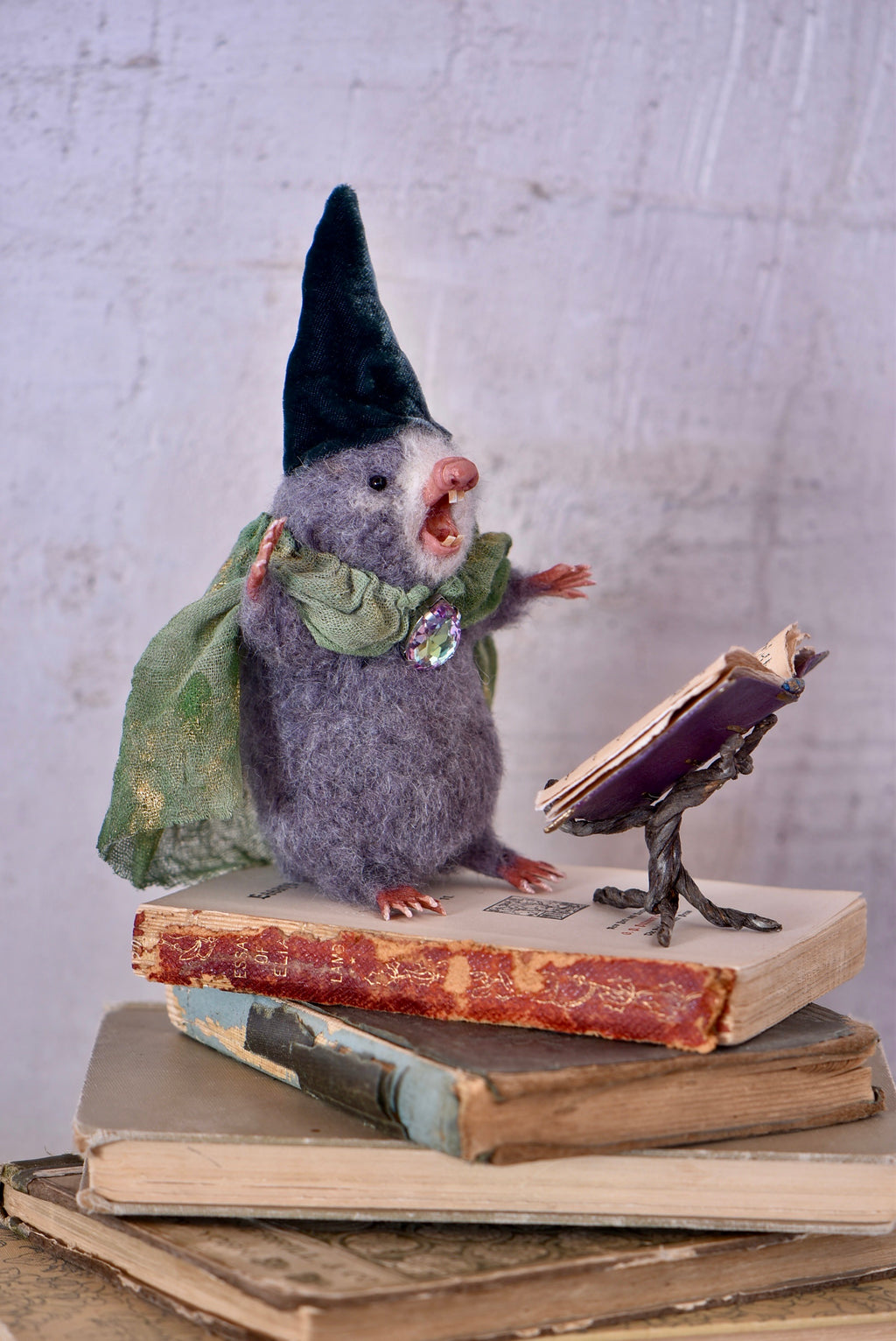 Sorcerer Lesser Mole - OOAK by Joanne Hawthorn