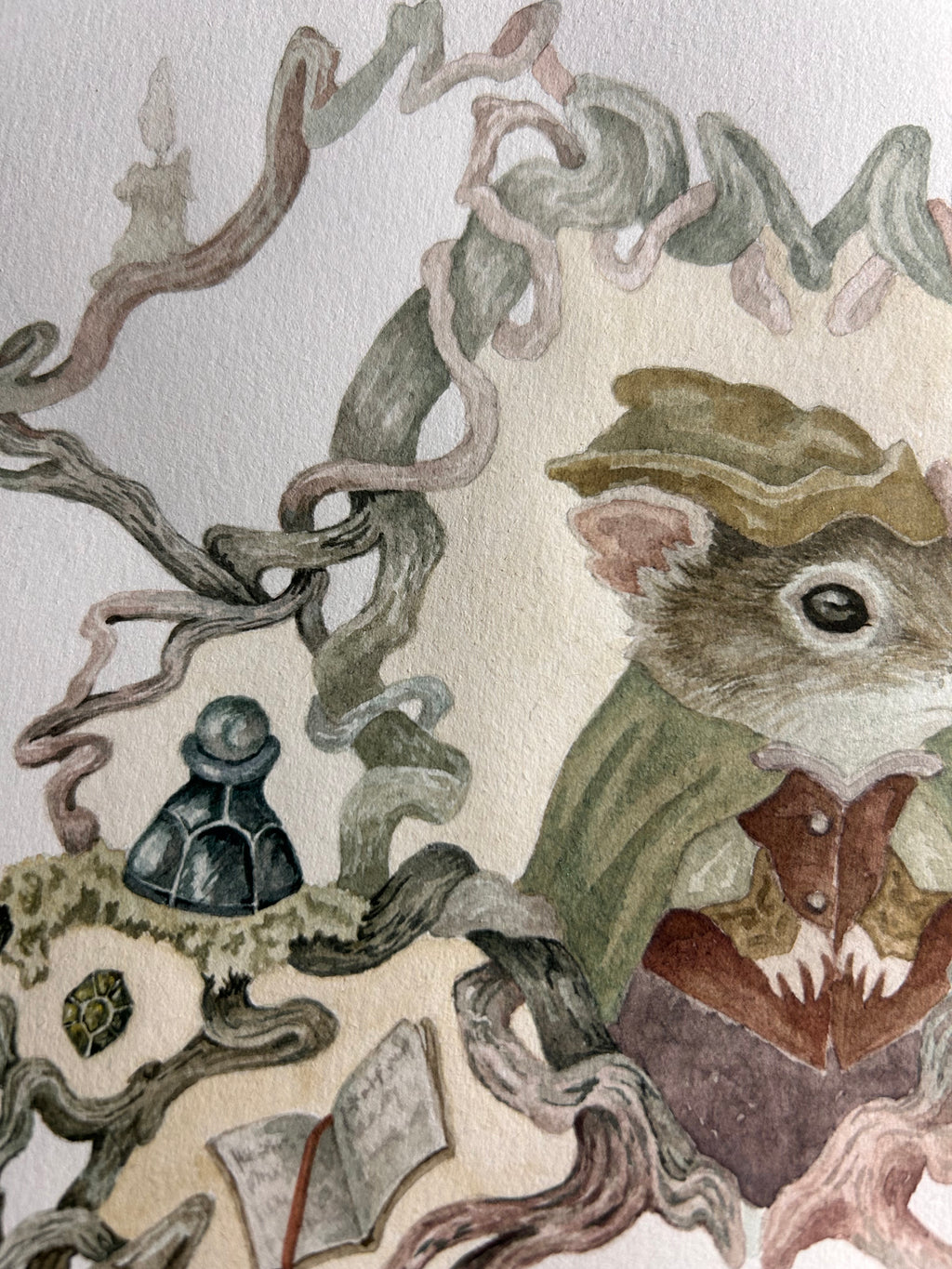 Wayafarer's Portal - Original Watercolor Illustration