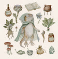 “The Healer” - Original Watercolor Illustration